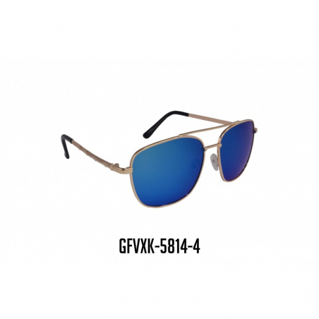 GAFAS VIROX MARCO METALICO POLARIZADA LENTE AZUL GFVXK-5814-4